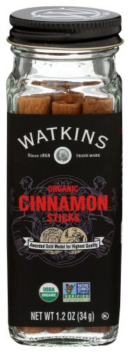 Watkins Cinnamon Sticks Organic - 1.2 Oz (3 Units)