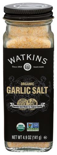 Watkins Salt Garlic Organic - 4.97 Oz (3 Units)