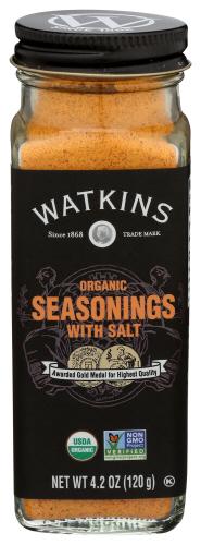 Watkins Salt Seasonings Organic - 4.2 Oz (3 Units)