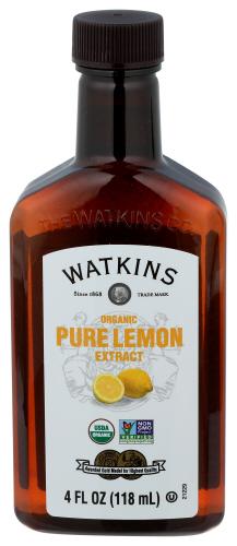 Watkins Extract Lemon Pure Organic - 4 Fo (3 Units)