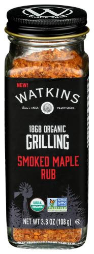 Watkins Rub Grill Smoked Maple - 3.8 Oz (3 Units)
