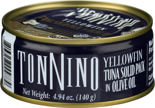 Tonnino Tuna Olive Oil Can - 4.9 Oz (12 Units)