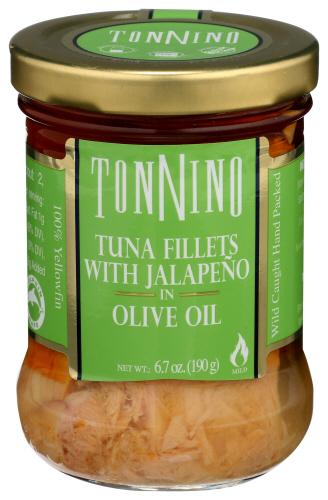Tonnino Tuna Flt Ooil Jlpno Fad F - 6.7 Oz (6 Units)