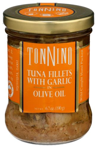 Tonnino Tuna Flt Oooil Garlic Fad F - 6.7 Oz (6 Units)