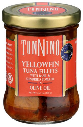 Tonnino Tuna Flt Ooil Tmo Bsl Fad - 6.3 Oz (6 Units)