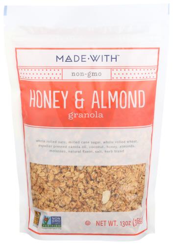 Made With Granola Honey Almond - 13 Oz (6 Units)