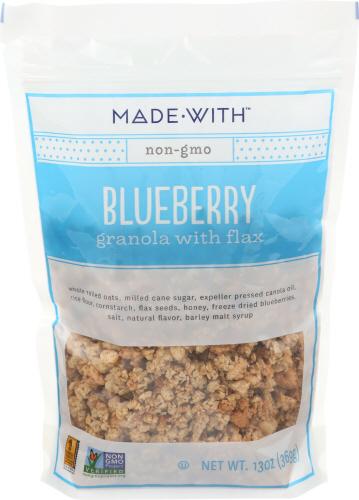 Made With Granola Blueberry Flax - 13 Oz (6 Units)