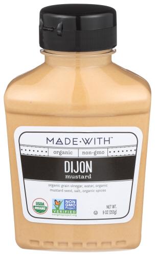 Made With Mustard Dijon Organic - 9 Oz (6 Units)