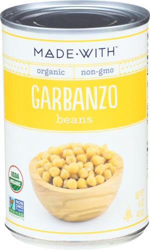 Made With Beans Garbanzo Organic - 15 Oz (12 Units)