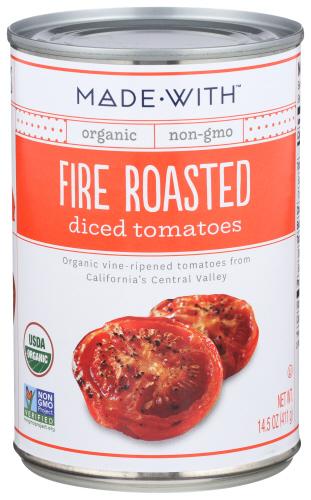 Made With Tomato Fire Roasted Organic - 14.5 Oz (12 Units)
