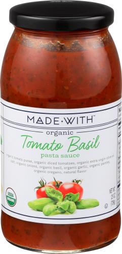 Made With Sauce Pasta Tmto Bsl Organic - 24 Oz (12 Units)