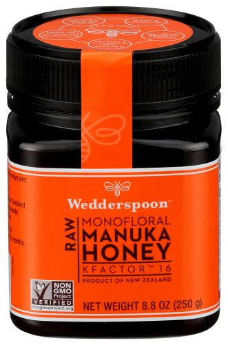 Wedderspoon Honey Raw Manuka Kfctr 16 - 8.8 Oz (6 Units)