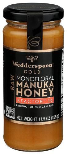 Wedderspoon Honey Raw Manuka - 11.5 Oz (6 Units)