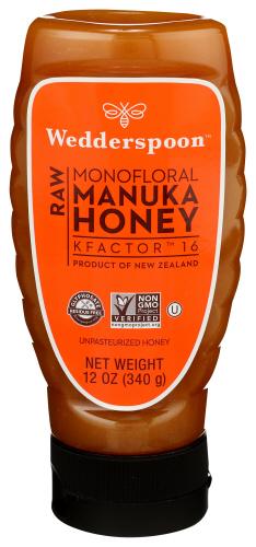 Wedderspoon Honey Manuka Raw Kfactor - 12 Oz (6 Units)