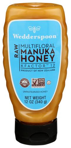 Wedderspoon Honey Manuka Raw Mltflrl - 12 Oz (6 Units)