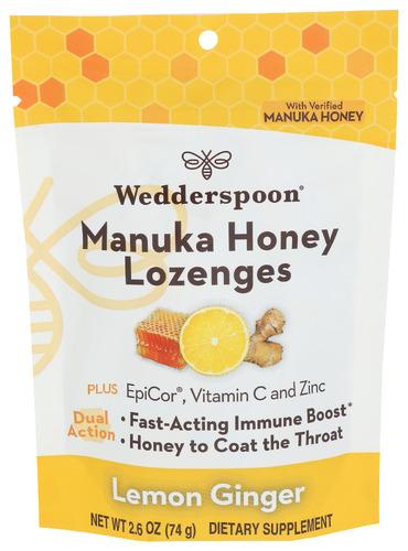 Wedderspoon Drop Epicor Lemon Ginger - 2.6 Oz (6 Units)