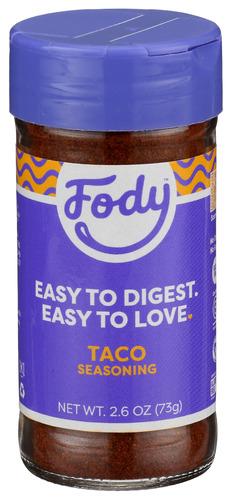 Fody Food Co Seasoning Taco - 2.6 Oz (6 Units)