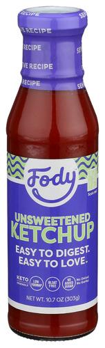 Fody Food Co Ketchup Unsweetened - 10.7 Oz (6 Units)