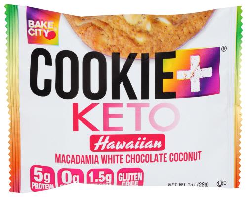 Bake City Cookie Plus Keto Hawaiian - 1 Oz (12 Units)