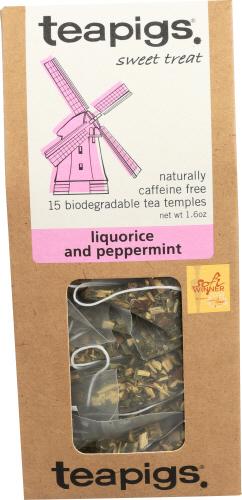 Teapigs Tea Liquorice  & Peppermi - 15 Bg (6 Units)