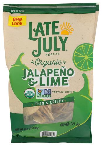 Late July Chip Tort Rest Styl Jal - 10.1 Oz (9 Units)