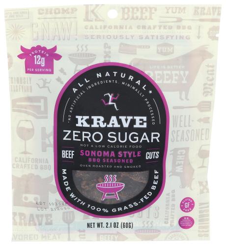Krave Jerky Sonoma Bbq - 2.1 Oz (8 Units)
