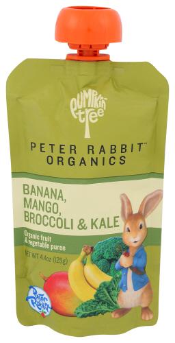 Peter Rabbit Baby Kale Brccli Mango - 4.4 Oz (10 Units)
