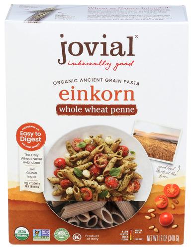 Jovial Pasta Einkorn Ww Penne Organic - 12 Oz (12 Units)