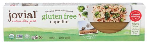 Jovial Pasta Brwnrce Organic Capellini - 12 Oz (12 Units)