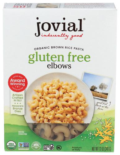 Jovial Pasta Brn Rice Elbows Organic - 12 Oz (12 Units)