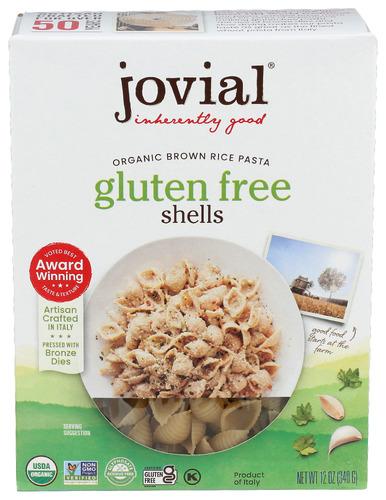 Jovial Pasta Brwnrce Organic Shells - 12 Oz (12 Units)