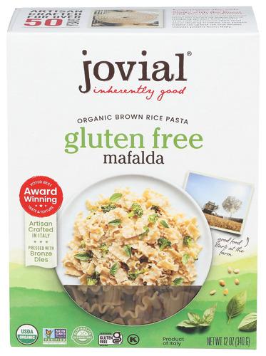 Jovial Pasta Brown Rice Mafalda - 12 Oz (12 Units)