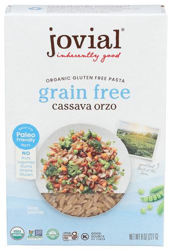 Jovial Pasta Orzo Cassava - 8 Oz (12 Units)