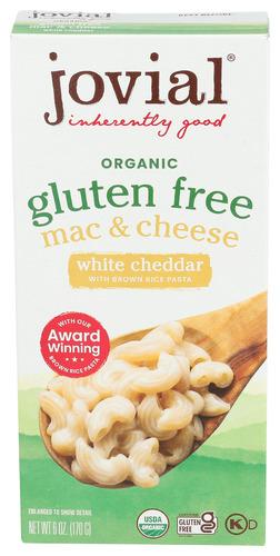 Jovial Mac N Cheese White Chedr - 6 Oz (12 Units)