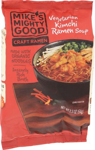 Mikes Mighty Good Soup Ramen Kimichi Veg - 2.3 Oz (7 Units)