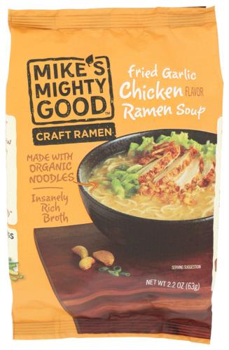 Mikes Mighty Good Soup Ramen Frid Garlic Chicken - 2.2 Oz (7 Units)