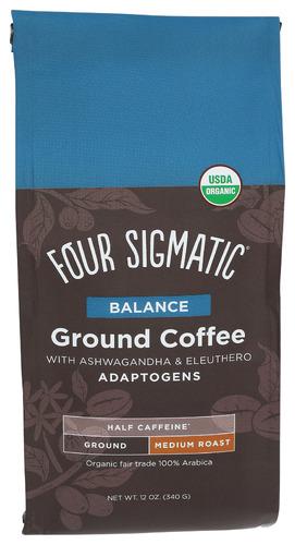 Four Sigmatic Coffee Grnd Balance Organic - 12 Oz (1 Units)