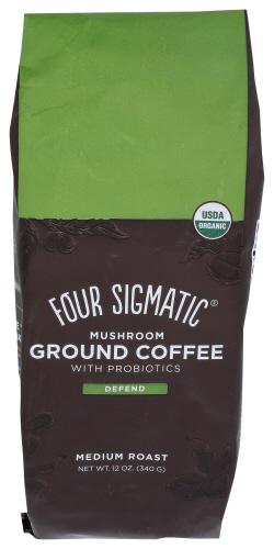 Four Sigmatic Coffee Grnd Hpy Gut Organic - 12 Oz (1 Units)
