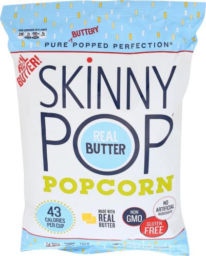 Skinny Pop Popcorn Butter Rte - 4.4 Oz (12 Units)