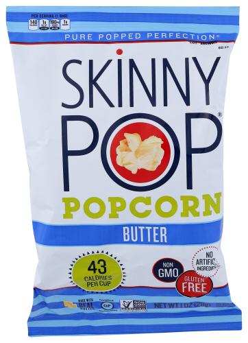 Skinny Pop Popcorn Butter - 1 Oz (12 Units)