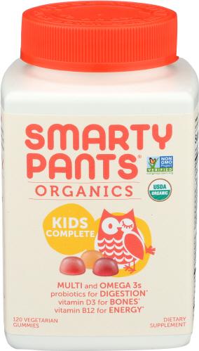 Smartypants Organic Kids Formula - 120 Pc (1 Units)