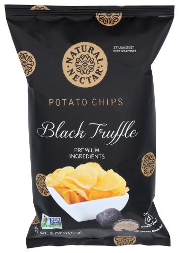 Natural Nectar Chips Potato Blk Truffle - 5 Oz (9 Units)