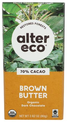 Alter Eco Chocolate Bar Drk Brown Bt Organic - 2.82 Oz (12 Units)