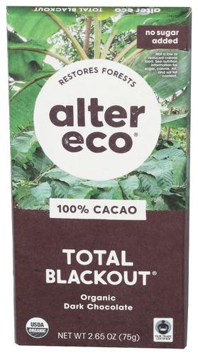 Alter Eco Chocolate Beer 100Cac Blckt Organic - 2.65 Oz (12 Units)