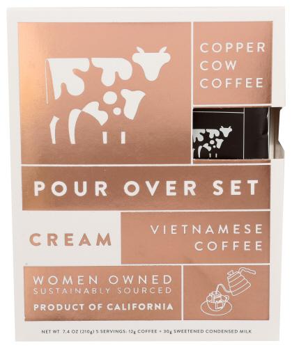 Copper Cow Coffee Coffee Classic Pourovr 5Pk - 7.4 Oz (6 Units)