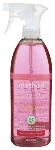 Method Home Care Cleaner Spray All Purpose Pnkgrpfrt - 28 Oz (8 Units)