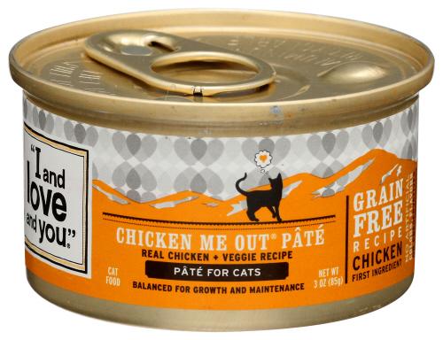 I&Love&You Cat Food Can Chicken Lckn Good - 3 Oz (24 Units)