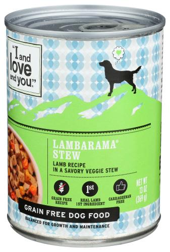 I&Love&You Dog Food Lamb Stew Can - 13 Oz (12 Units)