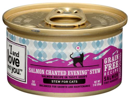 I&Love&You Cat Food Salmon Stew Can - 3 Oz (24 Units)