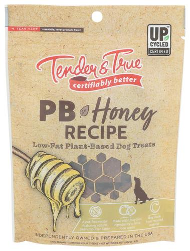 Tender And True Dog Treat Pb & Honey - 4 Oz (10 Units)